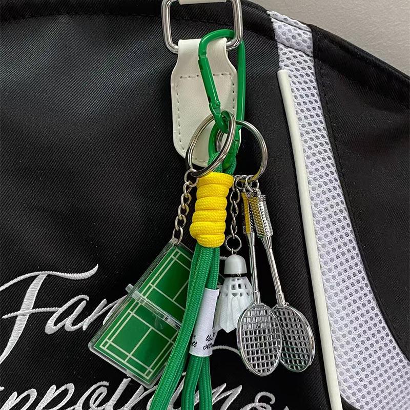 Love to Play Badminton Series Badminton Pendant Gift Bag Pendant High-End Key Bag Pendant Gift