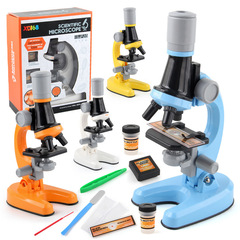 New upgraded children's microscope toy Science experiment set toy Primary school students microscope toy