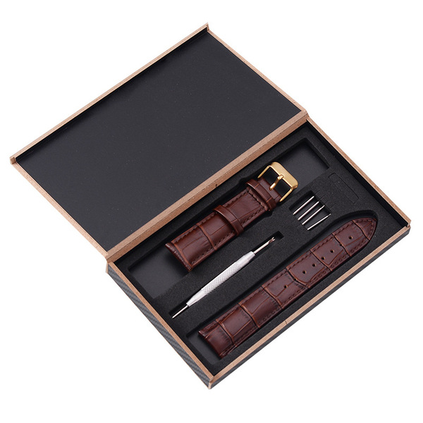 Leather men's watch strap for men and women