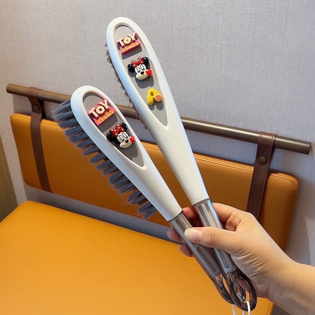 화이트 미니(대형+소형) 침대 브러쉬