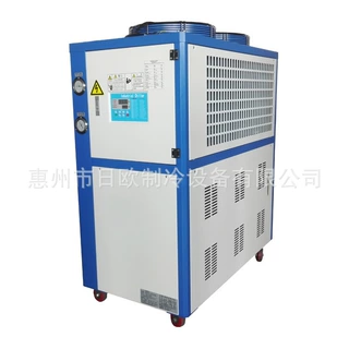 塑料塑胶注塑行业用冷水机日欧牌冰水机降温快流量大风冷式节能