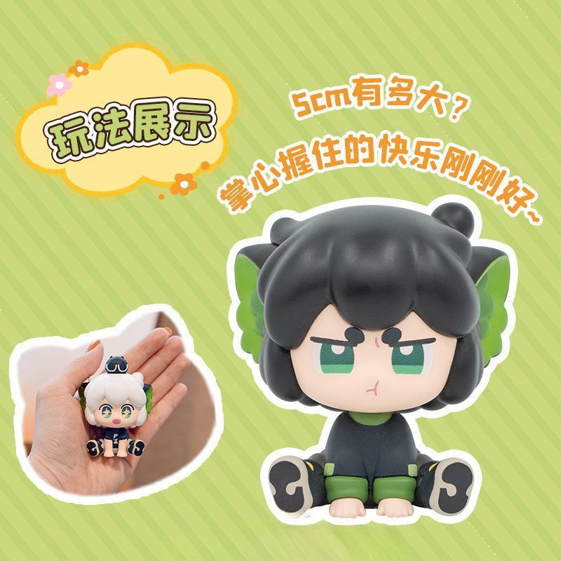 爆款罗小黑战记2萌友排排坐Q版鹿野潮玩摆件无限周边生日同学预售|undefined