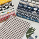 Cotton linen cloth ins linen cloth tablecloth curtain plaid sofa handmade diy cloth head promotion
