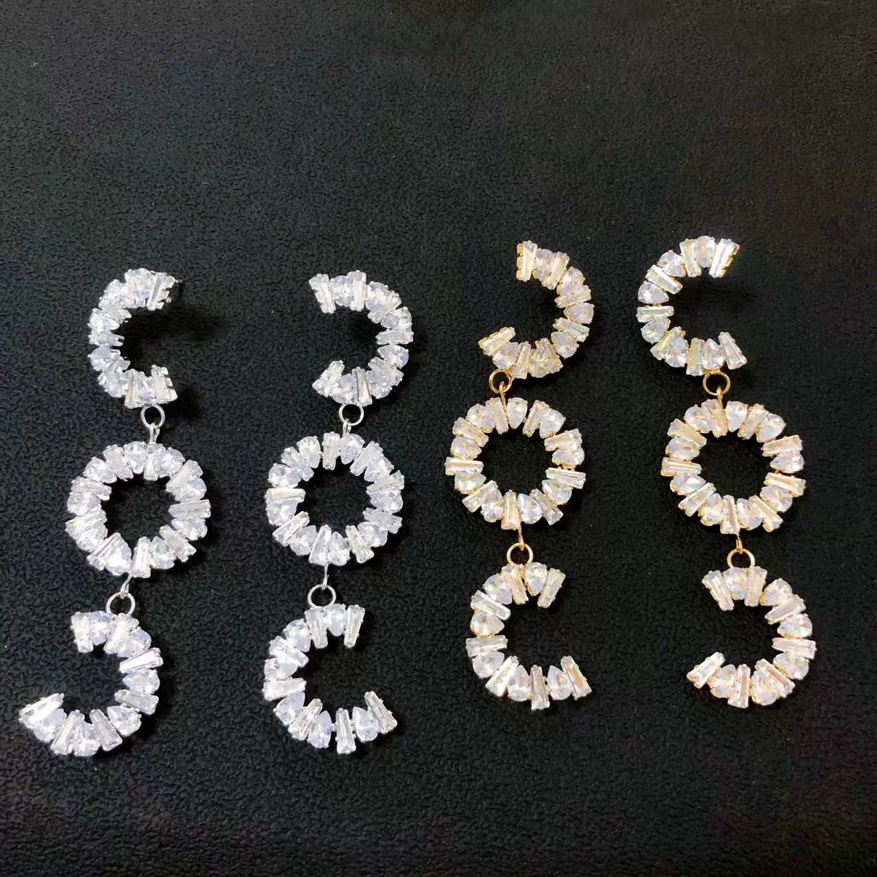 Модный подвесок, серьги, украшения, европейский стиль, инкрустирован diamond