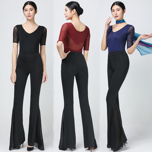 Autumn Poetry Summer Style Body Training Suit Female Adult Model Etiquette Training Catwalk Suit Self-cultivation Dance Training Suit