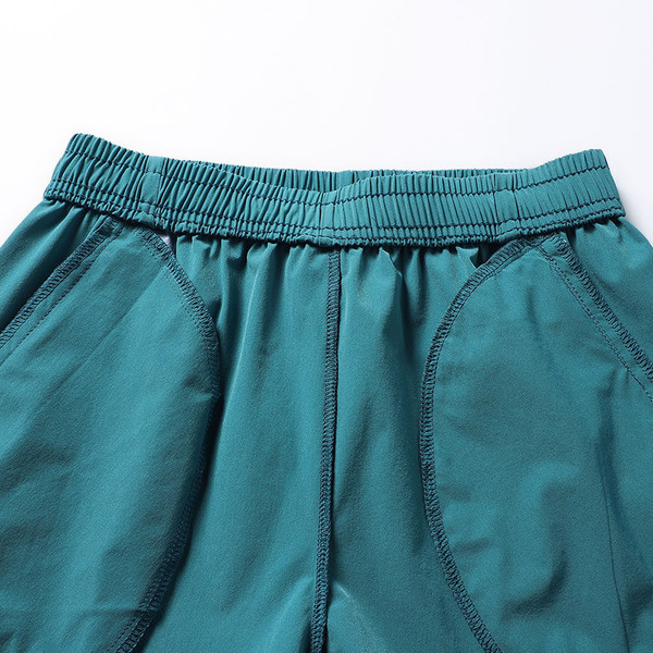 Silk multicoloured shorts for men and women