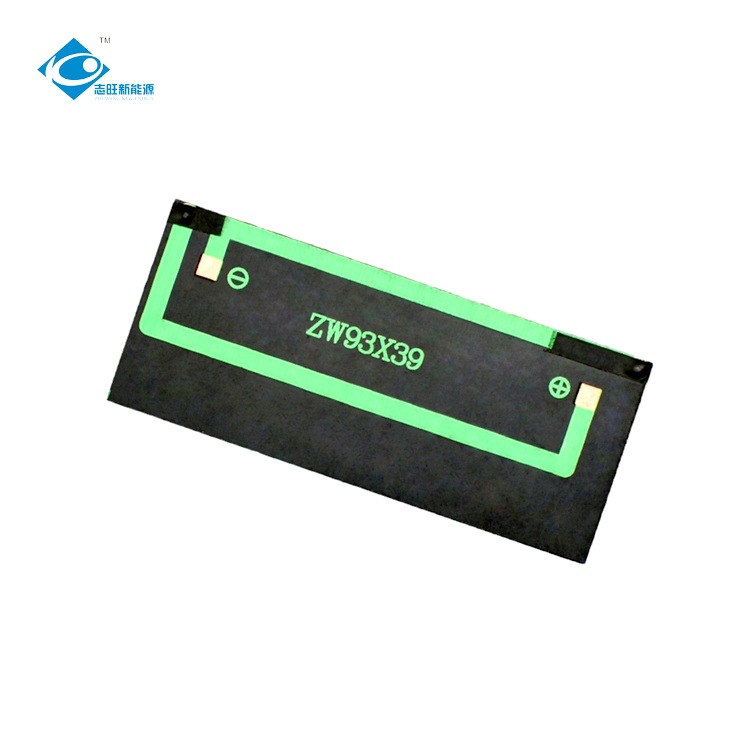 志旺新能源 多晶硅滴胶光伏板93*39 可按需制2V太阳能发电板0.45W