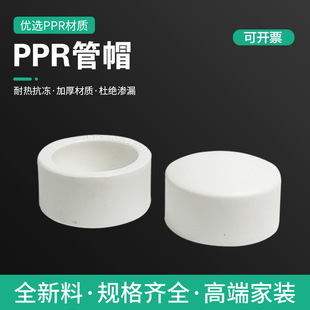 PPR管帽堵头冷热水管热熔配件堵帽全新料加厚ppr管件封头 全规格-阿里巴巴