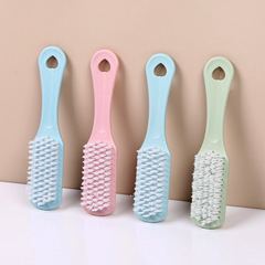 Shoe brush wholesale small shoe polish household shoe cleaning home cleaning laundry board brush hard bristle brush cleaning plastic brush T
