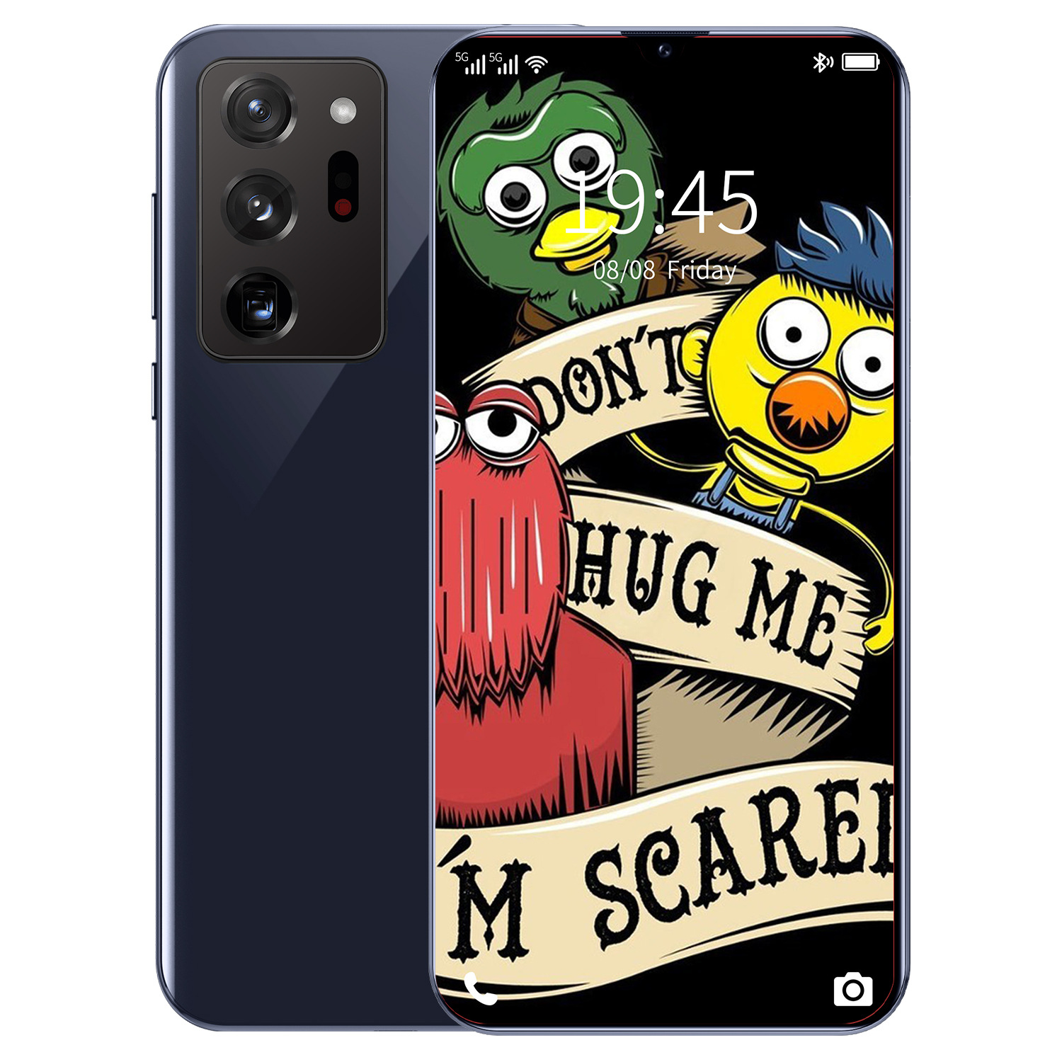 Cross-border new S21Ultra Android smartphone 6.8 inch water drop large screen phone built-in all-in-one