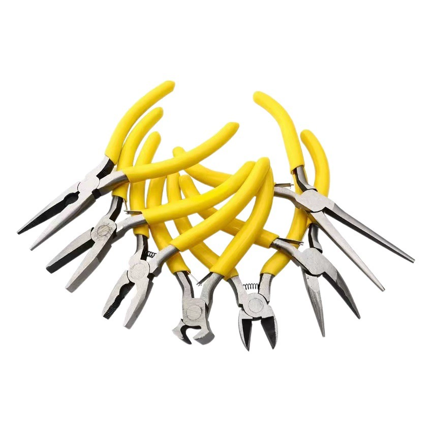 опт 45 # Стальные мини-щипцы, плоскогубцы с игольчатыми носами, ювелирные аксессуары «сделай сам», ювелирные изделия, плоскогубцы, инструменты «сделай сам», 5inch Мини-щипцы ручной работы