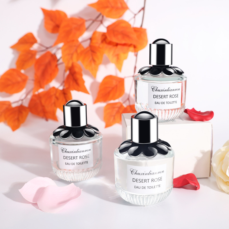 Unmanned desert contains rose with a light fragrance