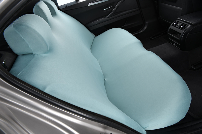 Car seat cover, cushion cover, rear seat integrated elastic backrest cushion cover, one-piece fabric anti-slip universal full cover