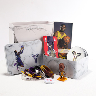 NBA Basketball Bracelet Gift Set Kobe James Owen Kuriharden Bracelet Doll Birthday Gift