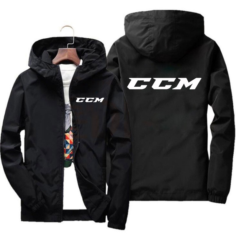 CCM春季新款男士轰炸机拉链夹克男士休闲街头服装嘻哈修身飞行员