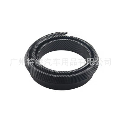 Universal Car Pvc Rear Fixed wind wing - carbon-fiber