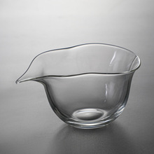 日式高硼硅玻璃公道杯葫芦公道杯分茶器玻璃茶海高档创意手工茶器