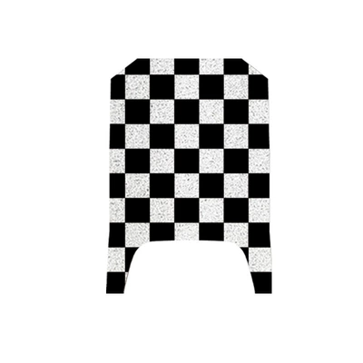 Anti-Slip Foot Pad, Pedal Mat — Electric vehicle foot mat - checkerboard