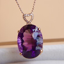 ��ؐ��錚��18K�� � �� Ȼ �� ˮ �� � ʯ �� ������ʯ17.95ct