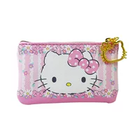 Мультфильм hellokitty девушка банковская карта сумка монет сумка для монет мини милый молния креативный маленький кошелек