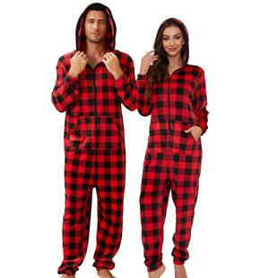 M 18422 Christmas Hooded Jumpsuit �}�Q˯�� ���R�d�羳�W