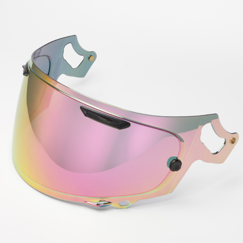 Visor for | Motuoche Dəbilqə (Kaska) aksesuarları - rx7x-aurora-rose-pink-lens