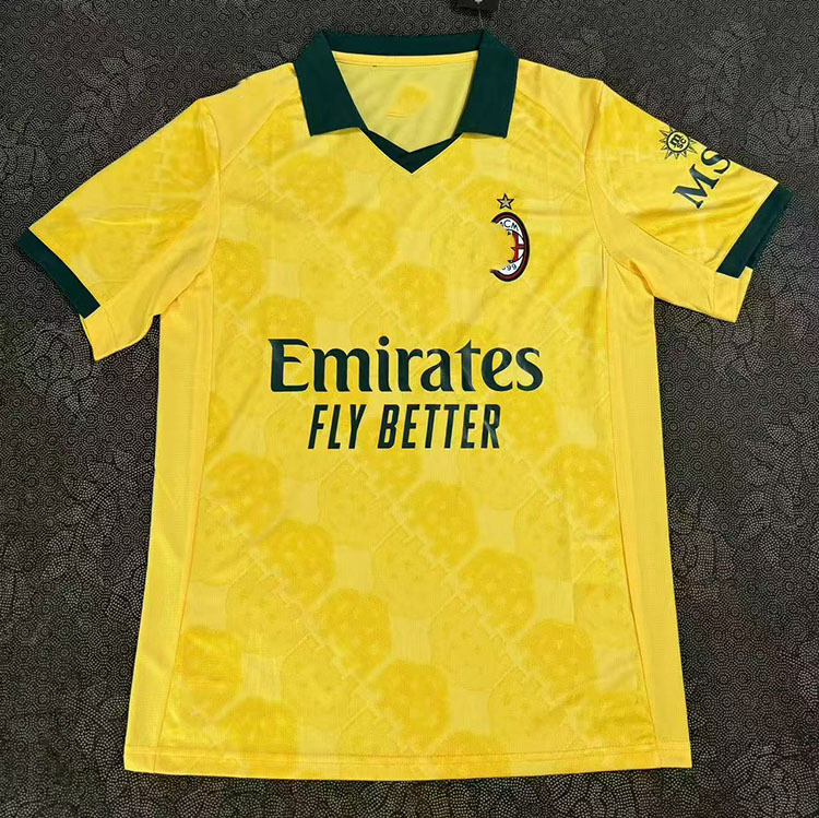 Camiseta de fútbol de manga corta del equipo nacional del Club Barcelona, versión tailandesa 242526, para aficionados masculinos, local y visitante, con la camiseta de Messi.