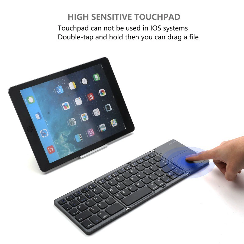 Jelly Comb faltbares Mini Bluetooth-Tastatur tragbar kabellose