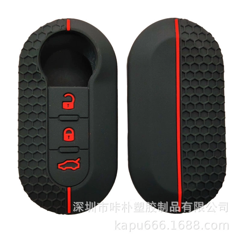 Подходит для Fiat 500 Boyue автомобильный силиконовый чехол сотовый узор на складе оптовый источник завод прямых волос