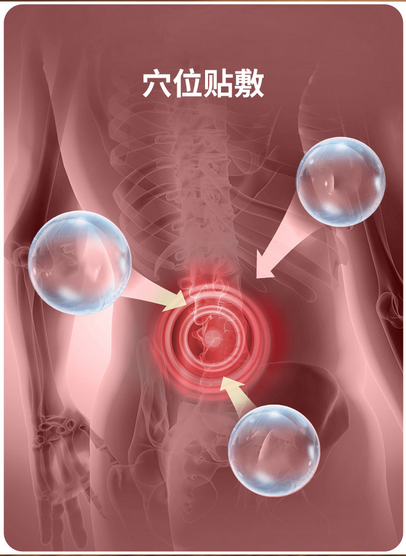 Hu Wang Zhui Feng Pain Relief Patch Far Infrared Warming Plaster for Back Neck and Knees 8 Patches Per Box specifications