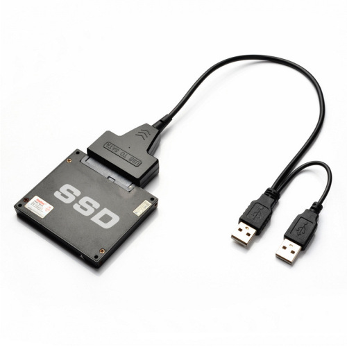 Manufacturer Direct Sales USB 3.0 to SATA Easy Drive Cable 3.5-inch Mechanical Hard Drive and Optical Drive Adapter with DC Power Port