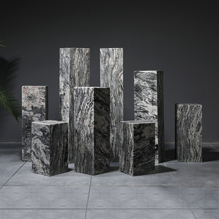 ʯ���Ӵ���ʯ��Ȼ����̩ɽʯ���ܵ���չʾ̨���P����[̨��ʽ�b�