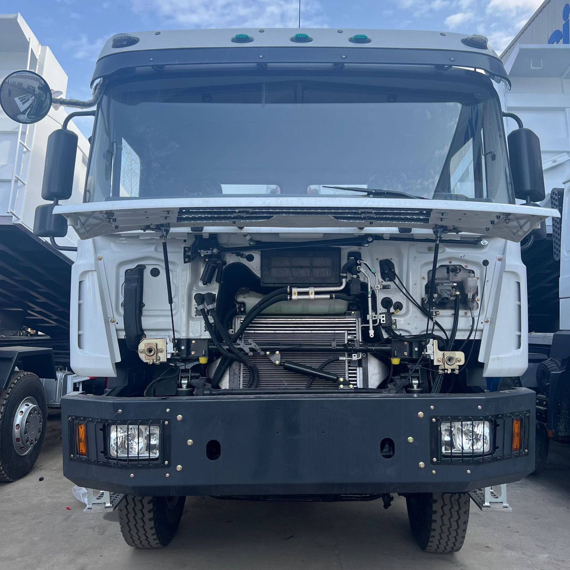 Export Heavy-Duty Self-Loading Dump Truck Shaanxi Automobile Delong F3000 Dump Truck 10-Wheel 12-Wheel Mining Transport Dump Truck