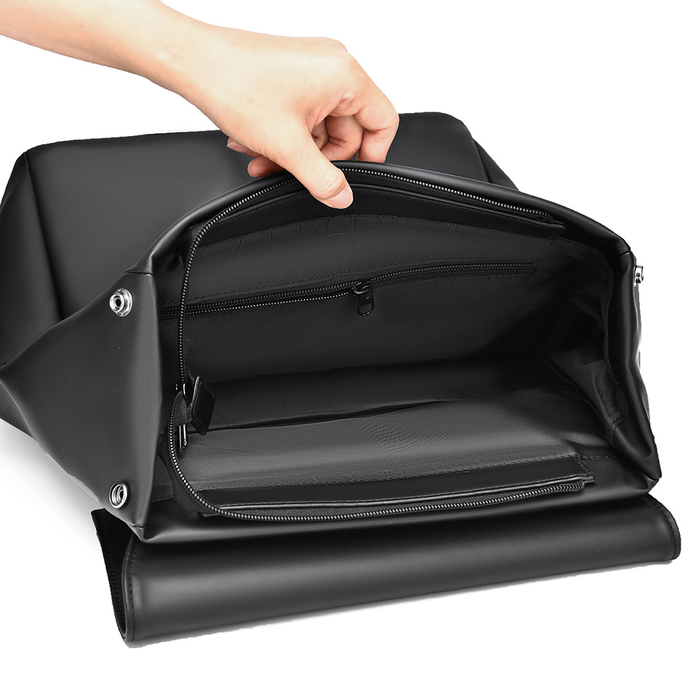 Nueva mochila simple para hombres de Negocios de cercanías mochila de gran capacidad bolsa de computadoras portátiles bolsa de viajes de cercanías mochila