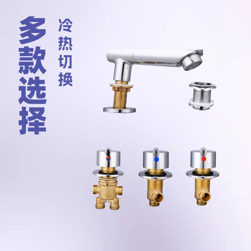 Bathtub Valve Faucet Five-Piece Set, Separate Shower Faucet, Bathtub Hot and Cold Water Faucet Valve Diverter Switch Bathtub Valve Faucet Five-Piece Set, Separate Shower Faucet, Bathtub Hot and Cold Water Faucet Valve Diverter Switch