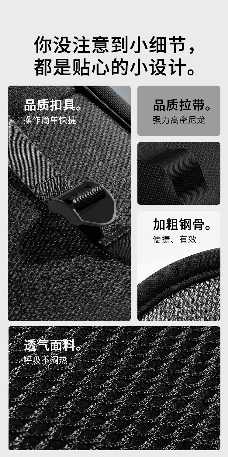 Car Lumbar Support Cushion for Driving, Car Seat Backrest Cushion for Drivers Who Sit for Long Periods
