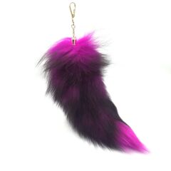 超大型のキツネのしっぽのペンダントのキーホルダーのアクセサリーの演出道具のぬいぐるみのアクセサリー