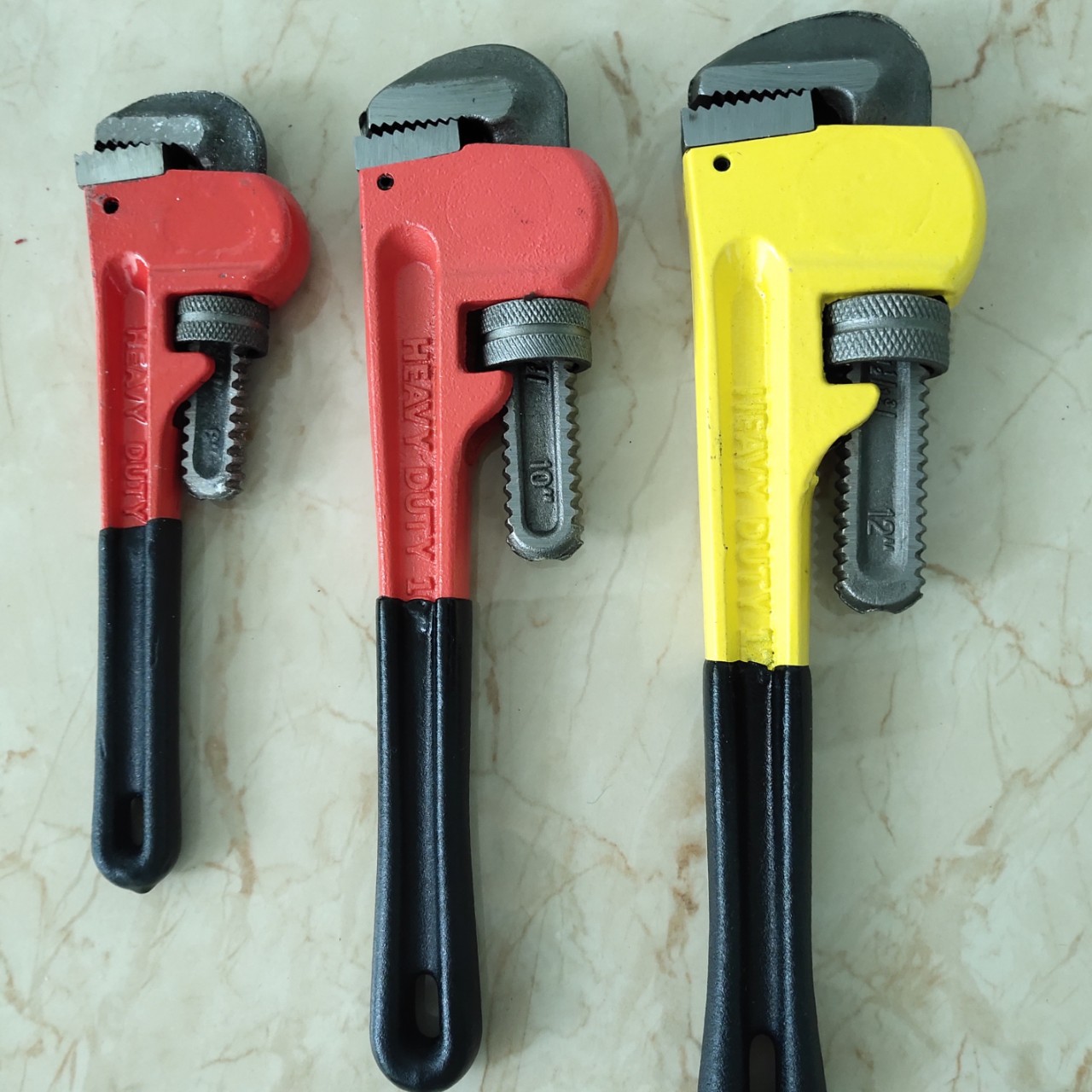 Llave Inglesa de Tubo de Alta Resistencia Estilo Americano, Llave Inglesa Grande de 3/6/4/8 Pulgadas para Tuberías de Agua, Herramienta de Ferretería de Boca Abierta, Alicates Shaodong para Tubos Redondos