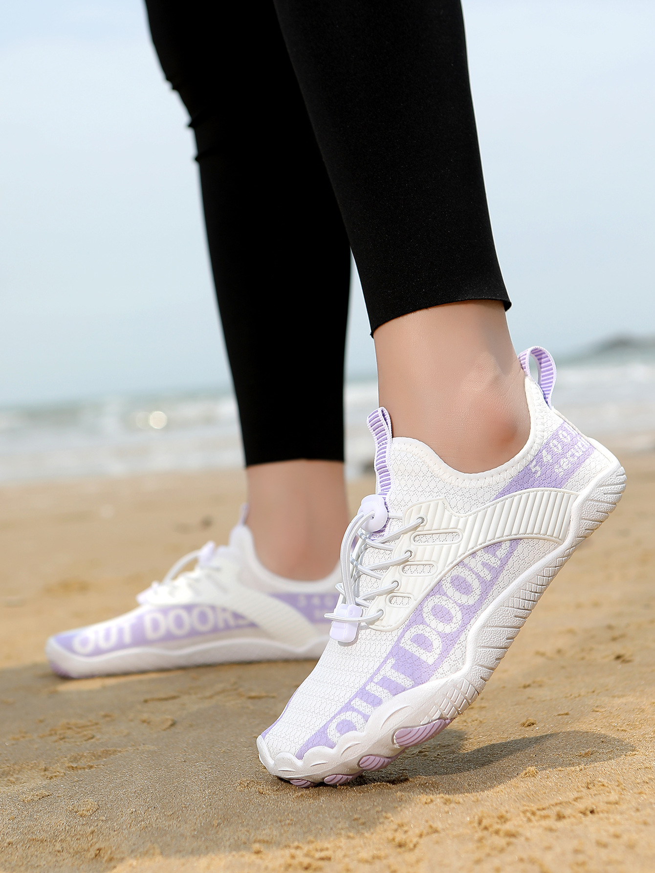 Scarpe da tracciamento sull'acqua, scarpe da arrampicata a cinque dita, scarpe da spiaggia per alpinismo all'aperto, scarpe da nuoto per sport acquatici._voghion.com