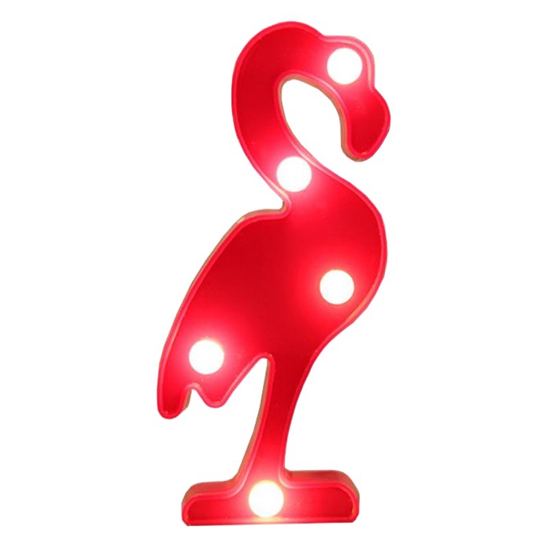 LED Luz de modelado de Corea del Sur Venta caliente mini cactus luz Flamingo Navidad luz carta decoración escritorio luz de la noche
