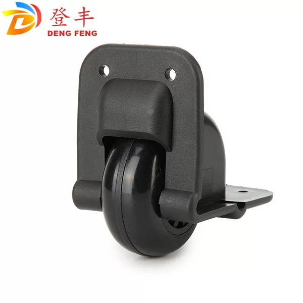 High quality luggage accessories wear-resistant mute wheels pull bags right angle casters wholesale suitcase toolbox directional wheels