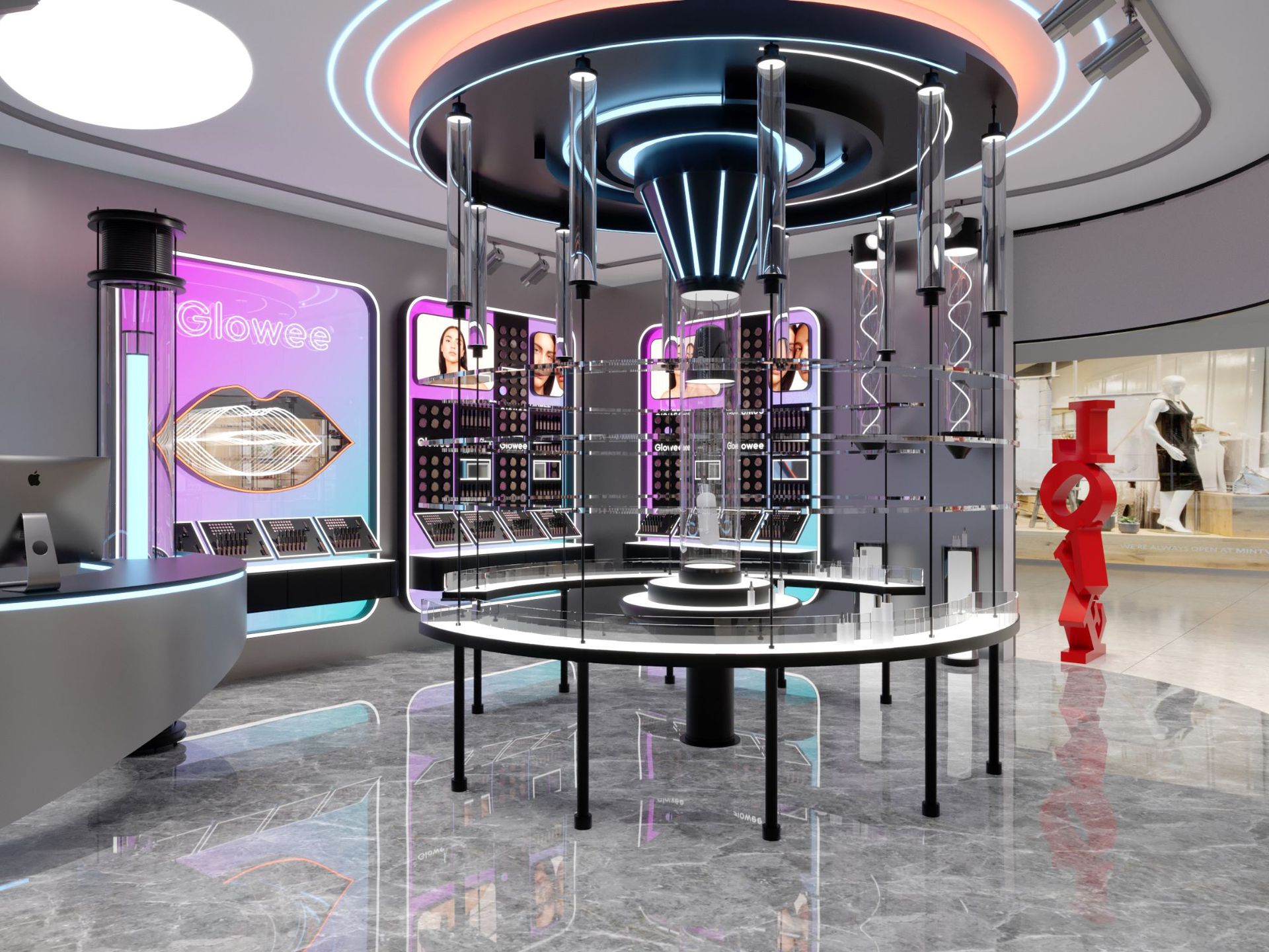 广州工厂直供 - 欧美化妆品店整店输出方案