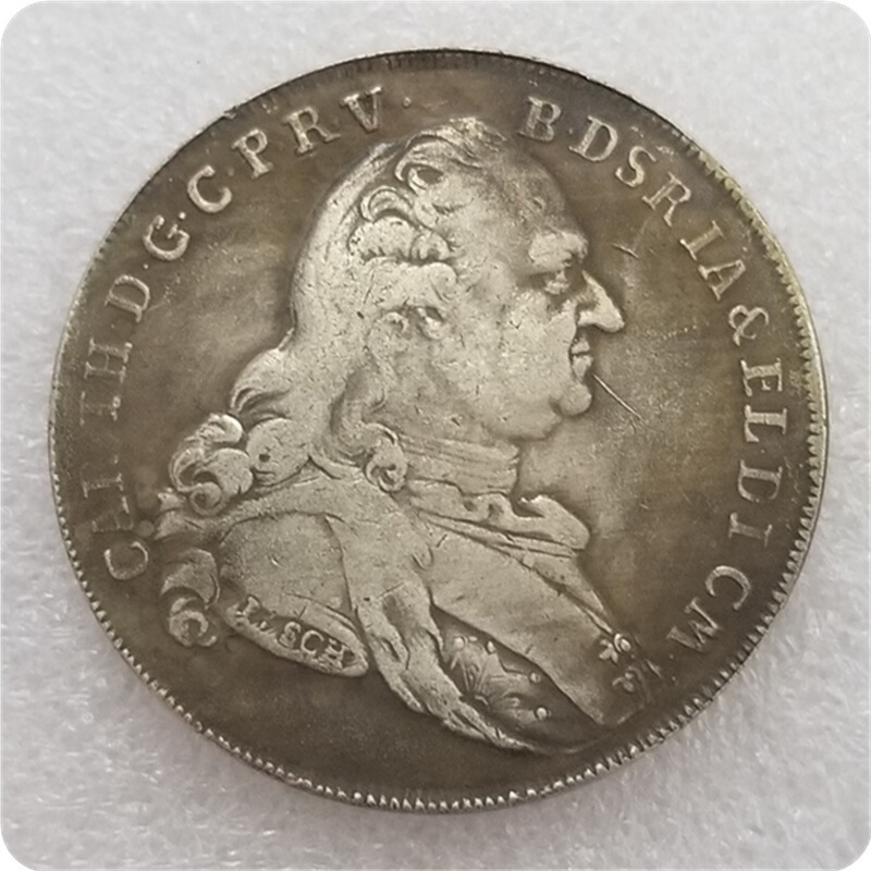 Antique Crafts German 1782 Brass Commemorative Coins Silver Dollars Wholesale Collection #1993 Antique Crafts German 1782 Brass Commemorative Coins Silver Dollars Wholesale Collection #1993