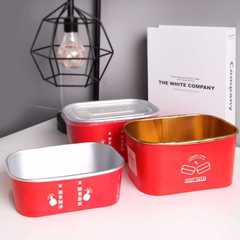 批發紙太太一次性紙碗長方形餐盒加厚方形盒金箔鋁箔撈汁小海鮮打