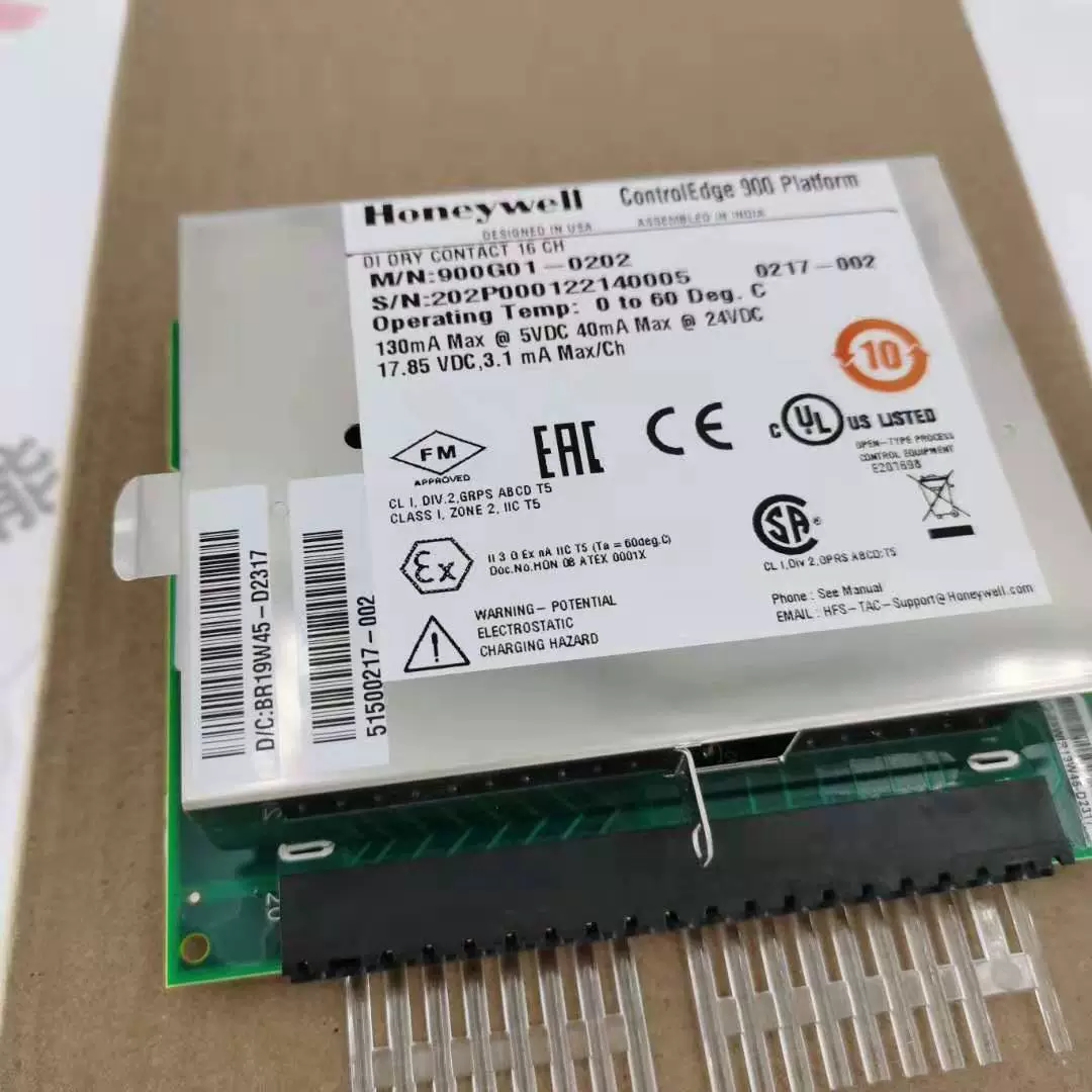 Spot 20. Американская система Honeywell Honeywell DCS SIS. Процессор 900C70-0460