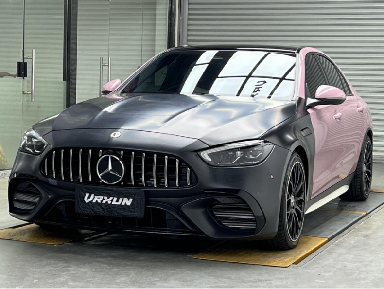 Applicable to 22-25 new Mercedes-Benz C W206 modification and upgrade C63AMG1:1 wide body surrounding front bumper wing fender