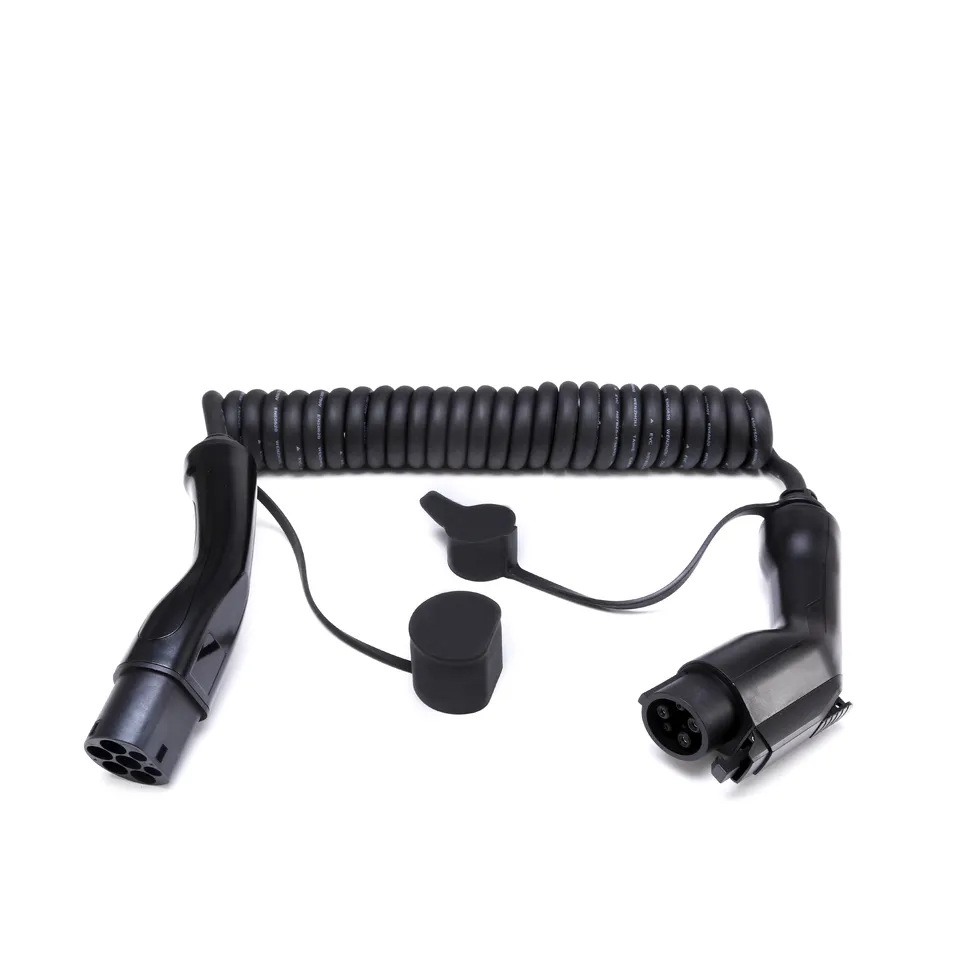 TYPE2toTYPE1欧标转美标新能源汽车16A/32A电动汽充电枪充电桩