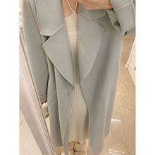 双面绒毛呢外套女秋冬季中长款过膝苏里南气质韩式小个子呢子大衣