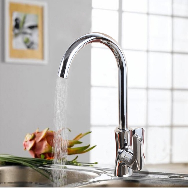 Acero inoxidable cocina grifo de agua caliente y fría estilo de agua a prueba de salpicaduras 2 en 1 lavabo de verduras lavabo frío único lavabo de platos