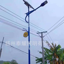户外高杆路灯灯杆6米10米12米单双臂变径海螺臂广西瑶族能路灯杆